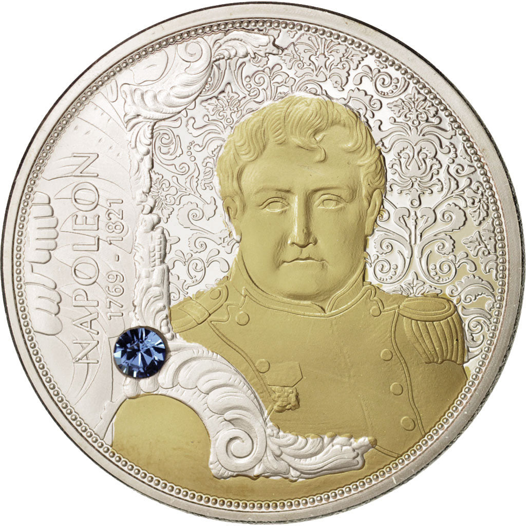 France, Medal, Les Rois Célèbres - Napoléon, MS(65-70), Copper Plated Silver