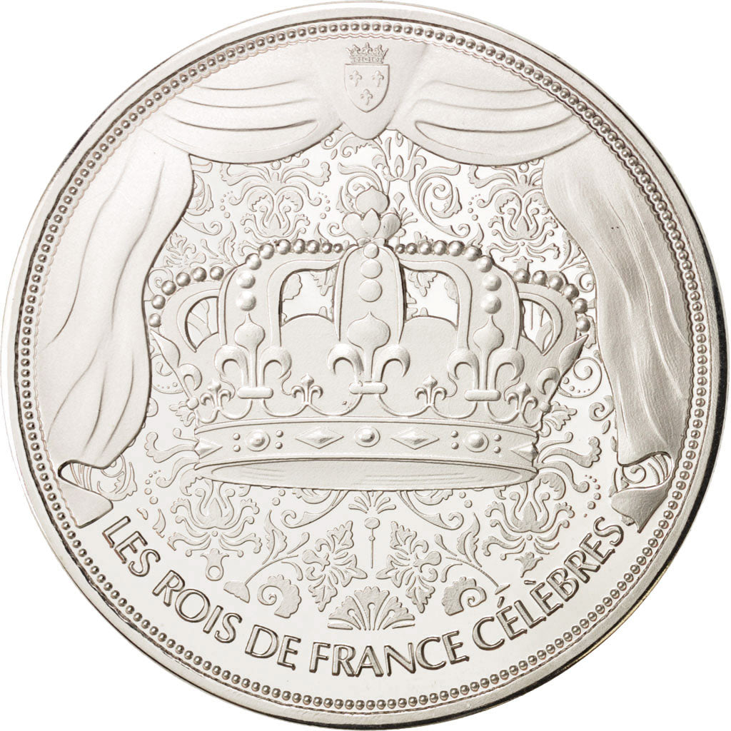 France, Medal, Les Rois Célèbres - Napoléon, MS(65-70), Copper Plated Silver