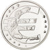 France, Medal, 10 ans de l'Euro, MS(65-70), Copper Plated Silver
