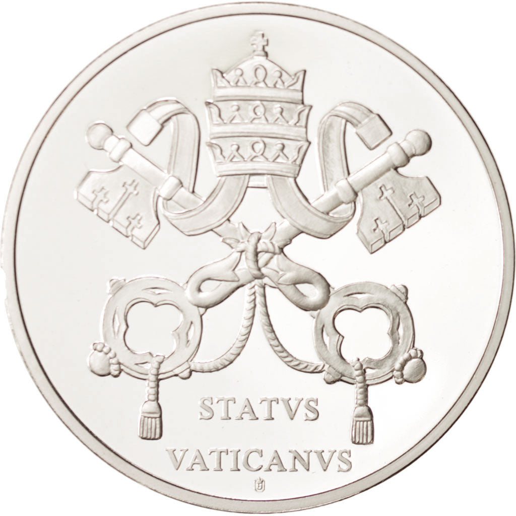 Vatican, Medal, Paulus VI, 1963-1978, MS(65-70), Copper Plated Silver