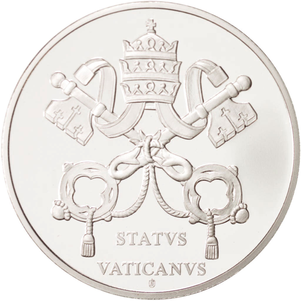 Vatican, Medal, Jean-Paul II, 1978-2005, MS(65-70), Copper Plated Silver