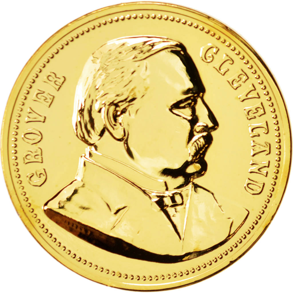 Stati Uniti d'America, Medal, Grover Cleveland, FDC, Ottone