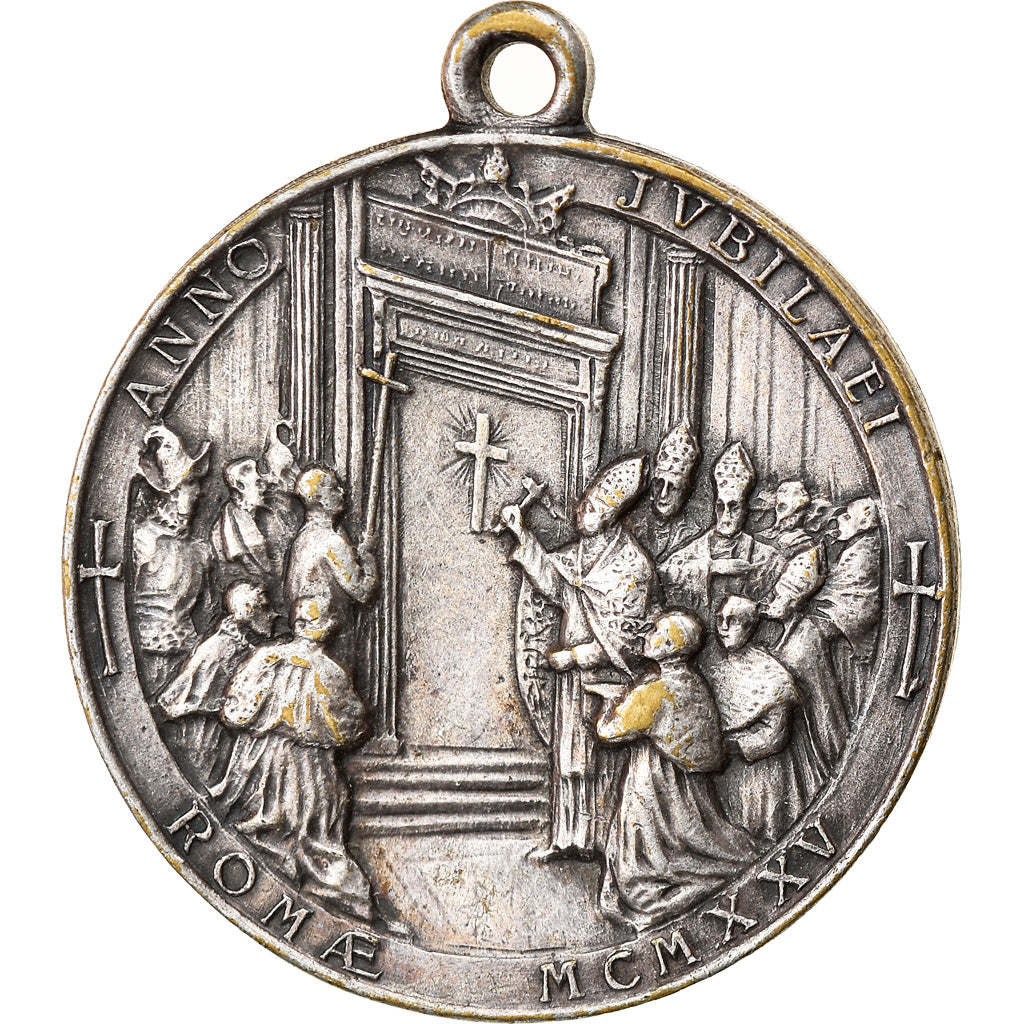 Vatican, Medal, Pie XI, Romae, Religions & beliefs, 1925, EF(40-45), Silvered