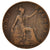 Münze, Großbritannien, George V, Penny, 1913, S+, Bronze, KM:810