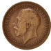 Coin, Great Britain, George V, Penny, 1919, VF(30-35), Bronze, KM:810