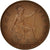 Moneda, Gran Bretaña, George V, Penny, 1929, BC+, Bronce, KM:838