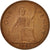 Münze, Großbritannien, Elizabeth II, Penny, 1963, SS, Bronze, KM:897