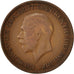 Moneta, Gran Bretagna, George V, 1/2 Penny, 1929, MB, Bronzo, KM:837