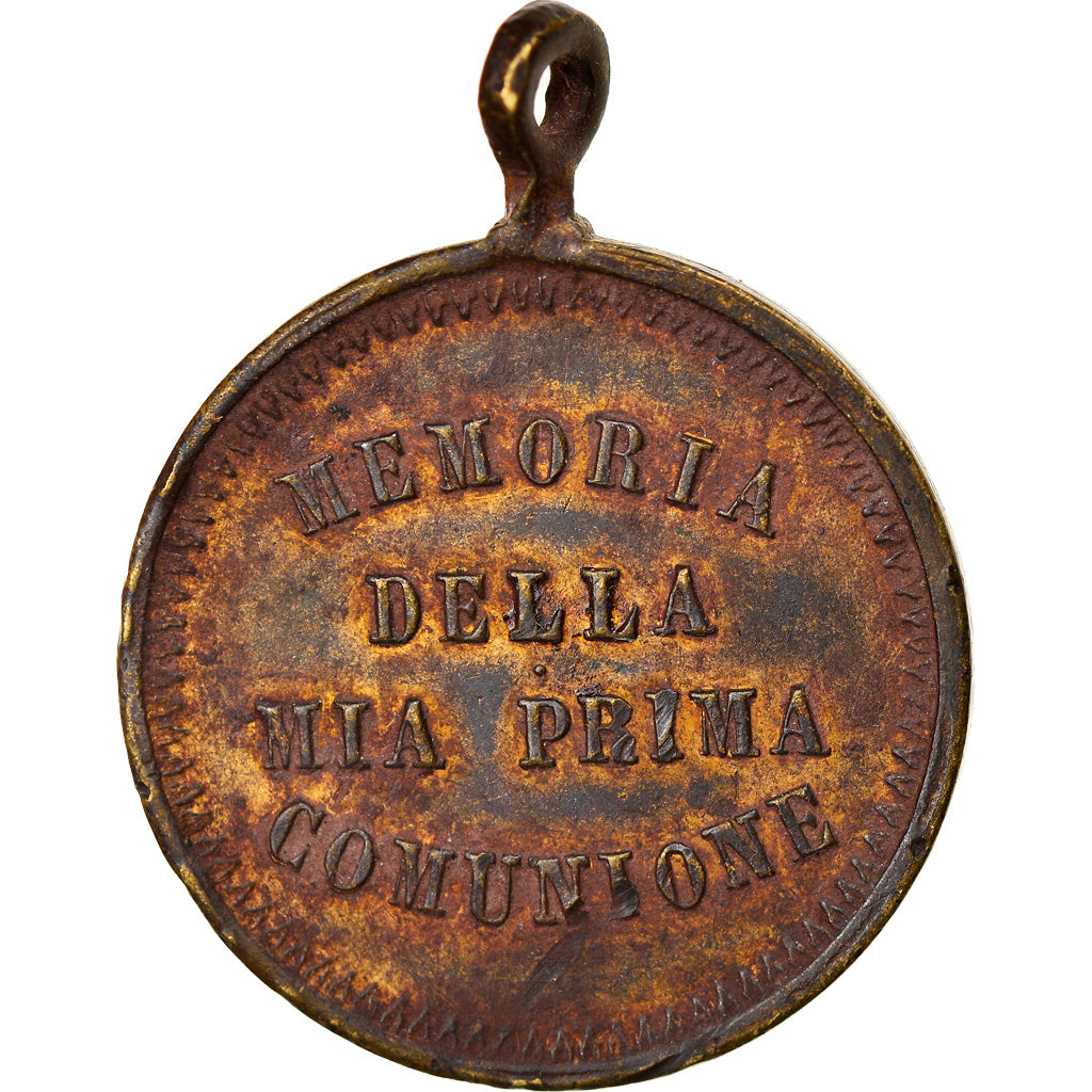 Italia, medaglia, Memoria della Mia Prima Comunione, Religions & beliefs, MB