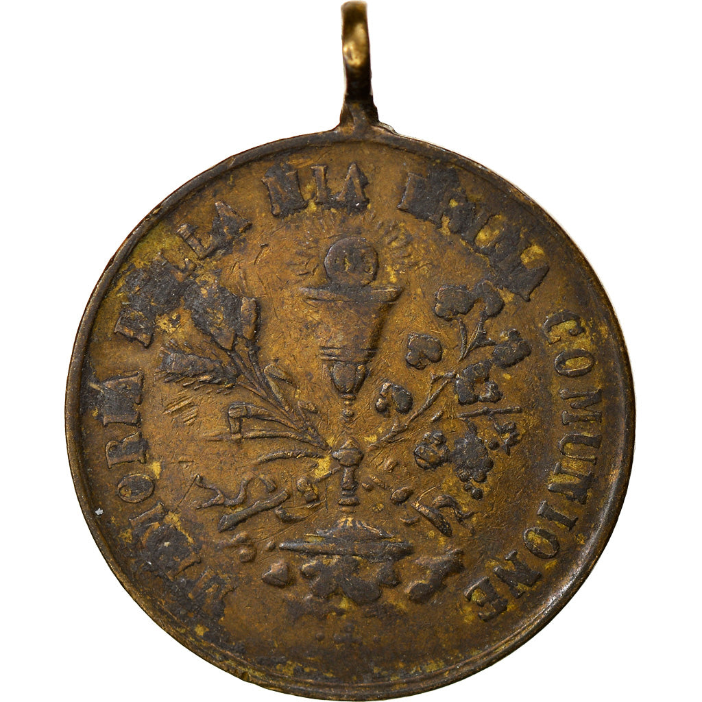 Italia, medalla, Memoria della Mia Prima Comunione, Religions & beliefs, BC+
