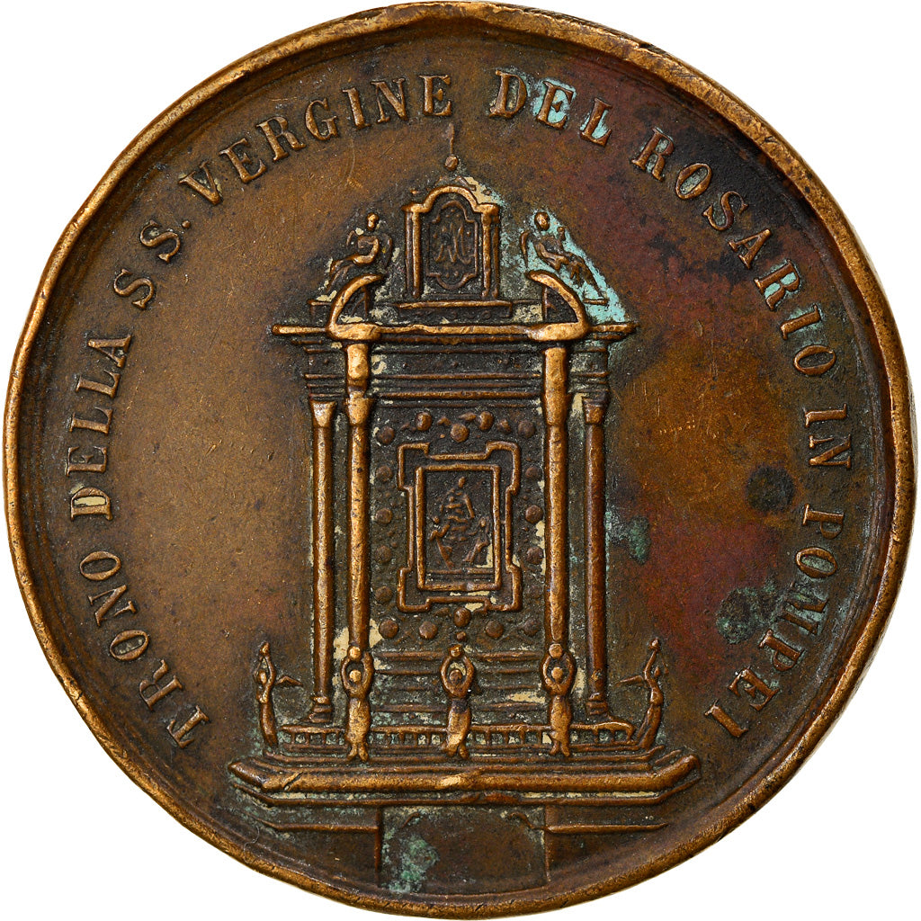 Itália, Medal, Trono della SS. Vergine del Rosario in Pompei, Crenças e
