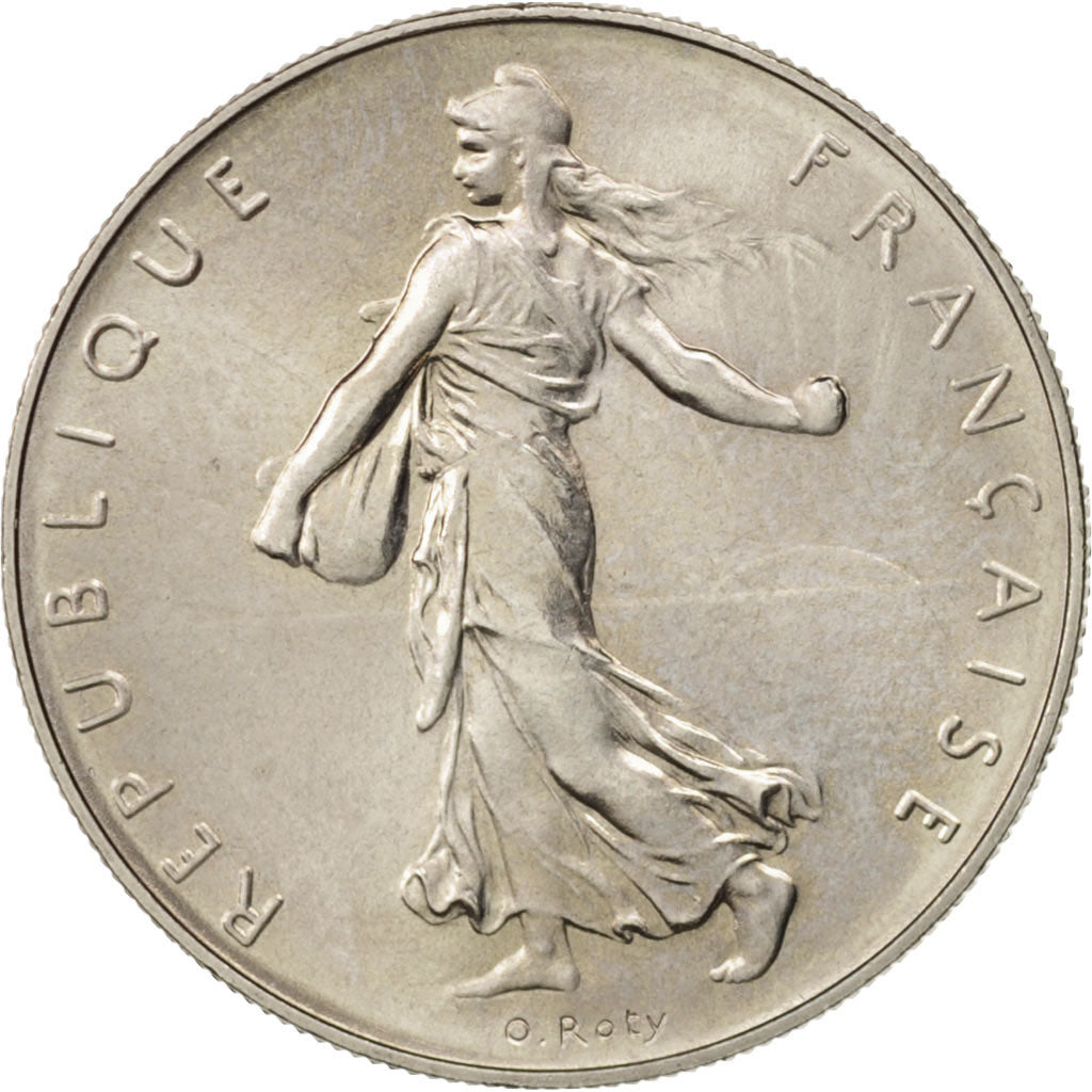 Moneta, Francja, Semeuse, Franc, 1978, Paris, MS(63), Nikiel, KM:925.1