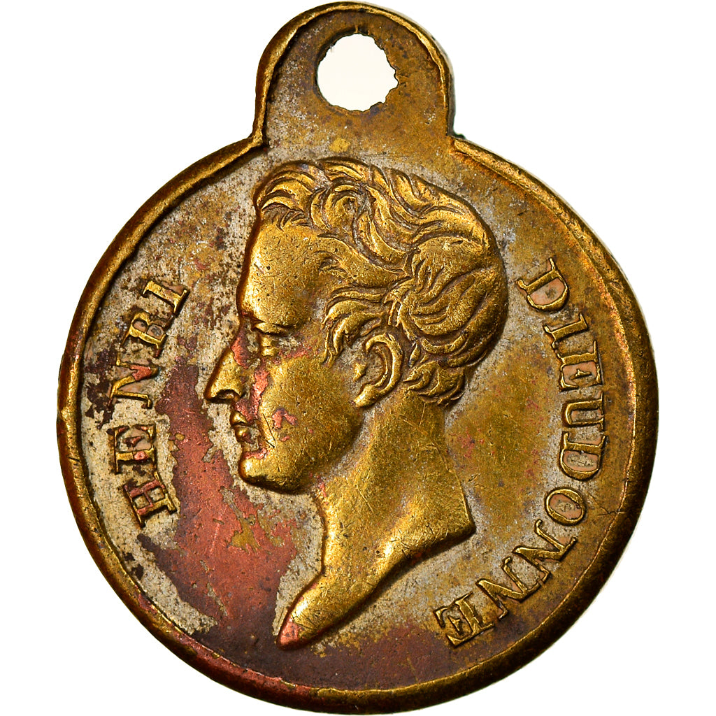 France, Médaille, Henri Dieudonné, Il est notre Espoir, History, 1840, TB+