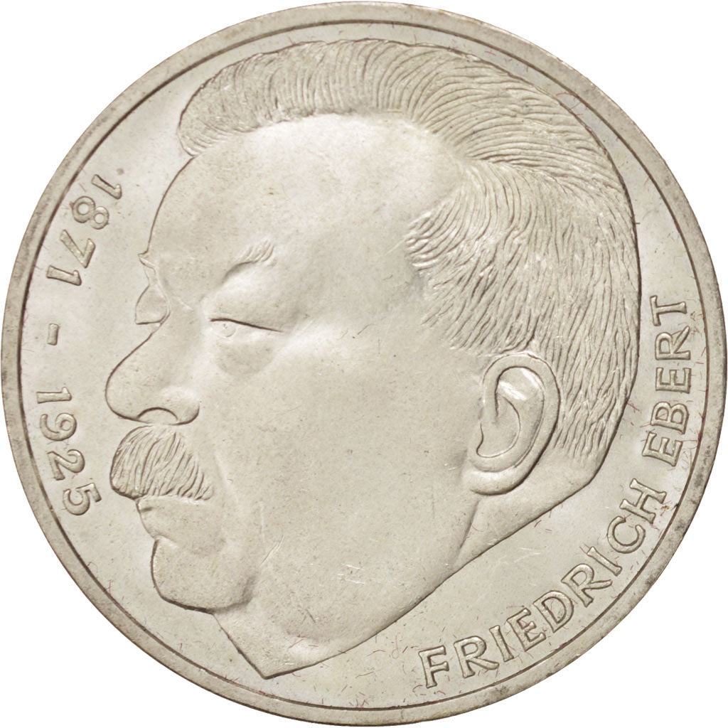 Coin, GERMANY - FEDERAL REPUBLIC, 5 Mark, 1975, Hamburg, Germany, MS(60-62)