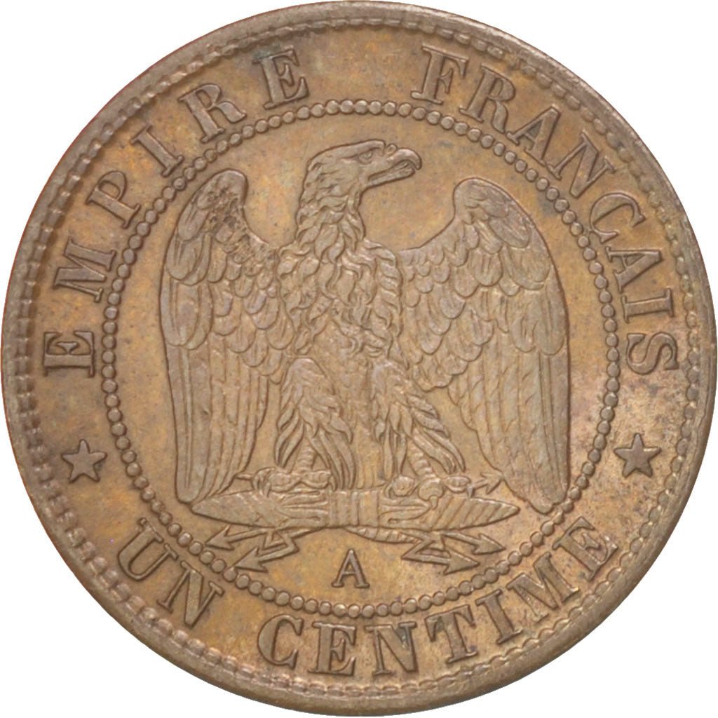 Münze, Frankreich, Napoleon III, Napoléon III, Centime, 1870, Paris, VZ
