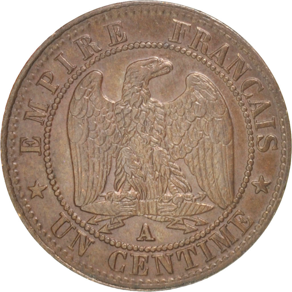 Münze, Frankreich, Napoleon III, Napoléon III, Centime, 1857, Paris, VZ