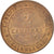 Coin, France, Cérès, 2 Centimes, 1886, Paris, MS(60-62), Bronze, KM:827.1