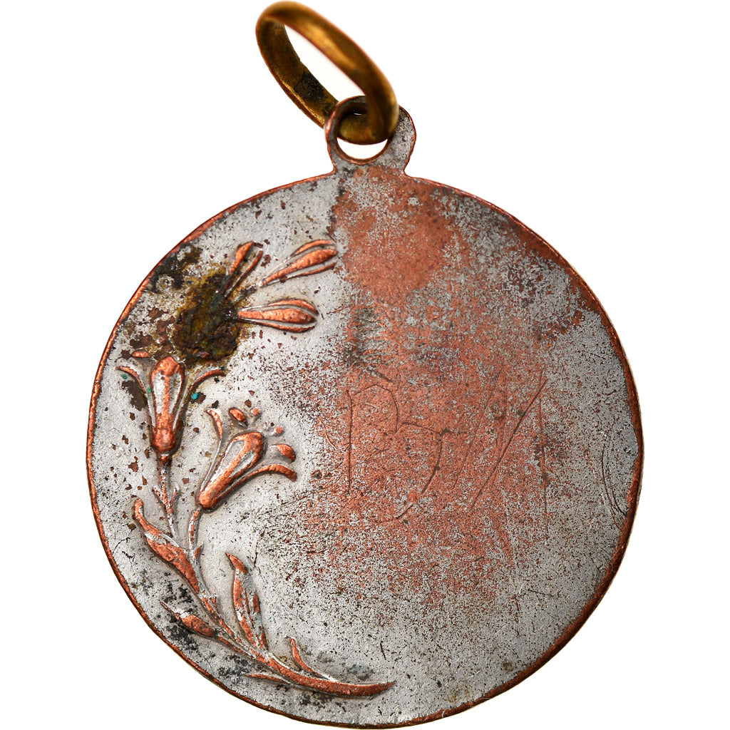 France, Médaille, Regina decor Carmeli, Religions & beliefs, TB, Silvered