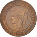 Münze, Frankreich, Cérès, 5 Centimes, 1883, Paris, VZ, Bronze, KM:821.1