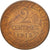 Moneta, Francja, Dupuis, 2 Centimes, 1913, Paris, AU(50-53), Bronze, KM:841
