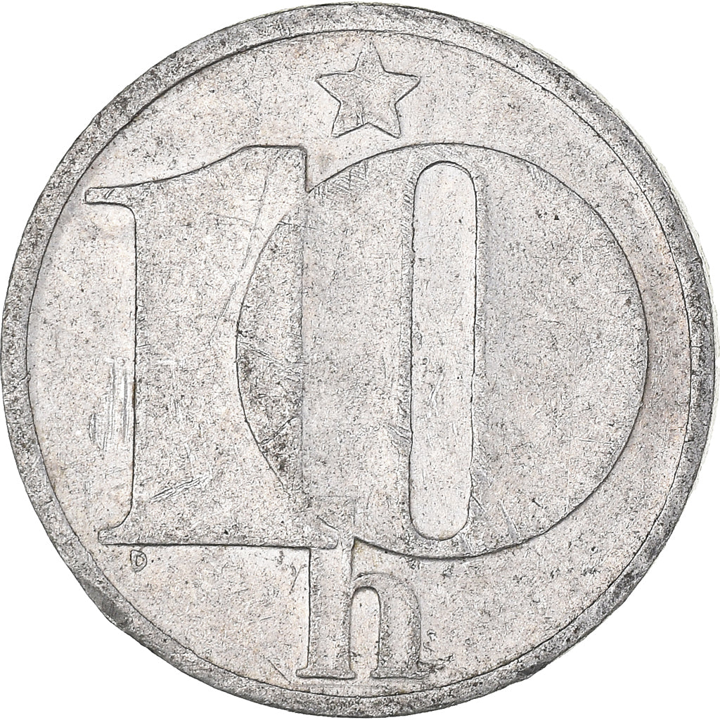 Munten, Tsjecho-Slowakije, 10 Haleru, 1978