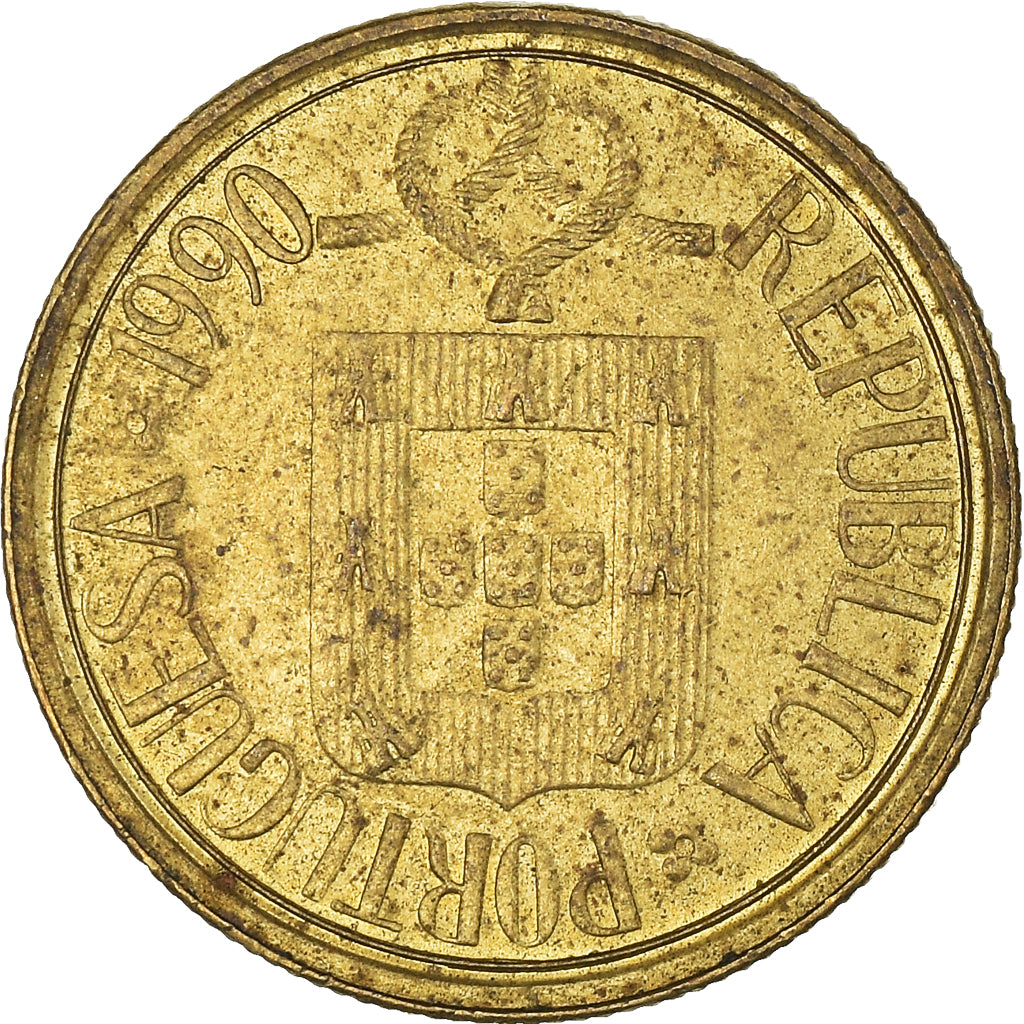 Munten, Portugal, Escudo, 1990