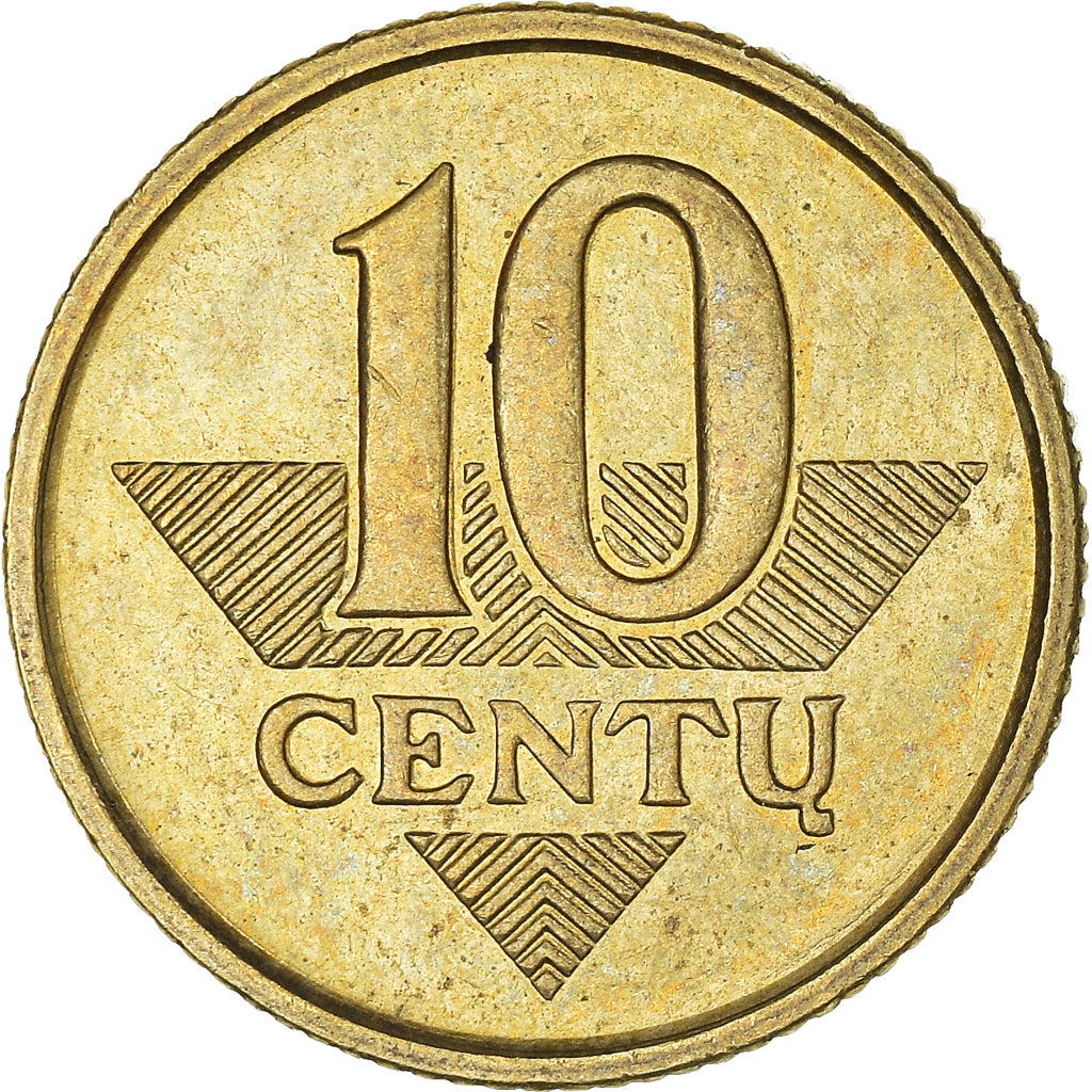 Coin, Lithuania, 10 Centu, 1998