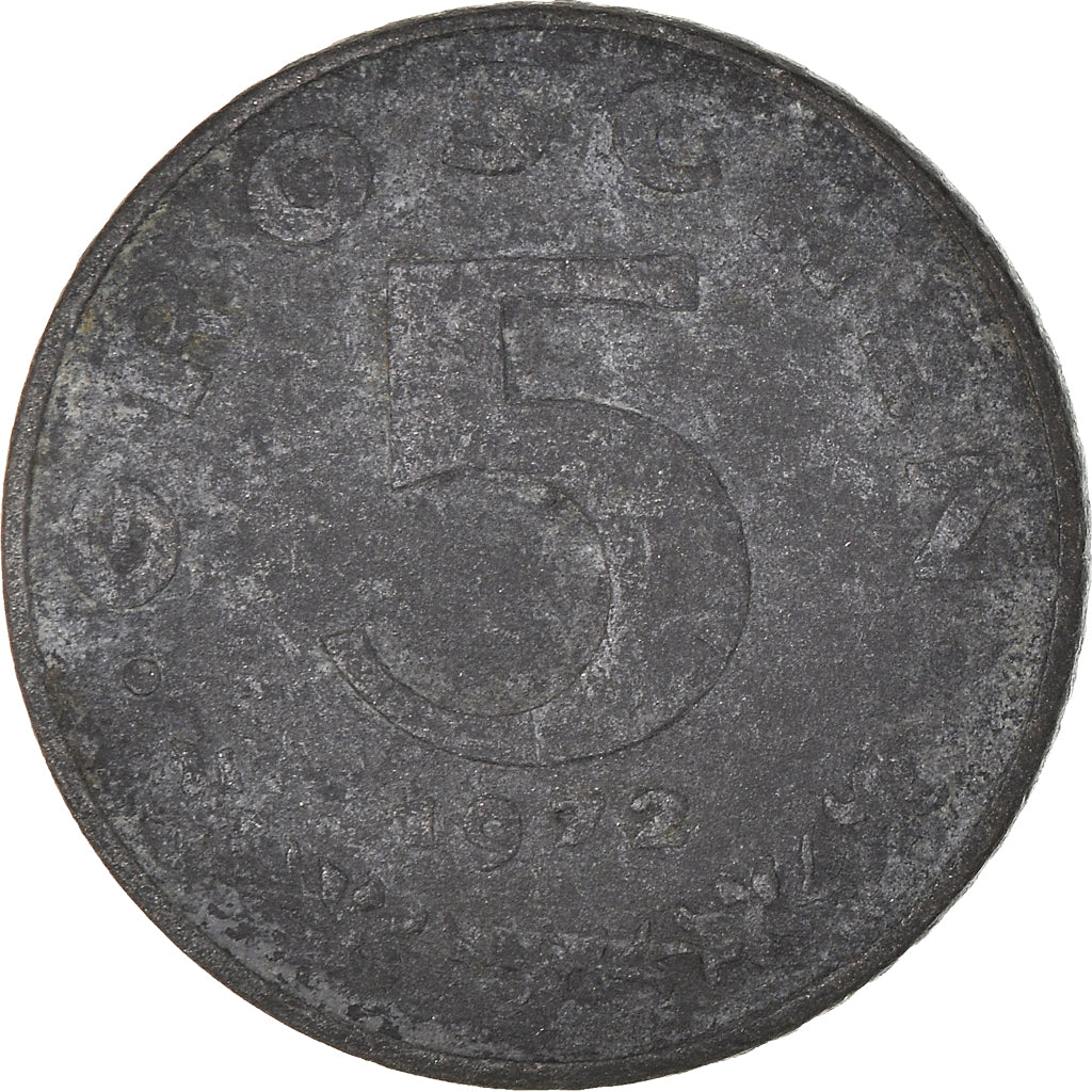 Coin, Austria, 5 Groschen, 1972