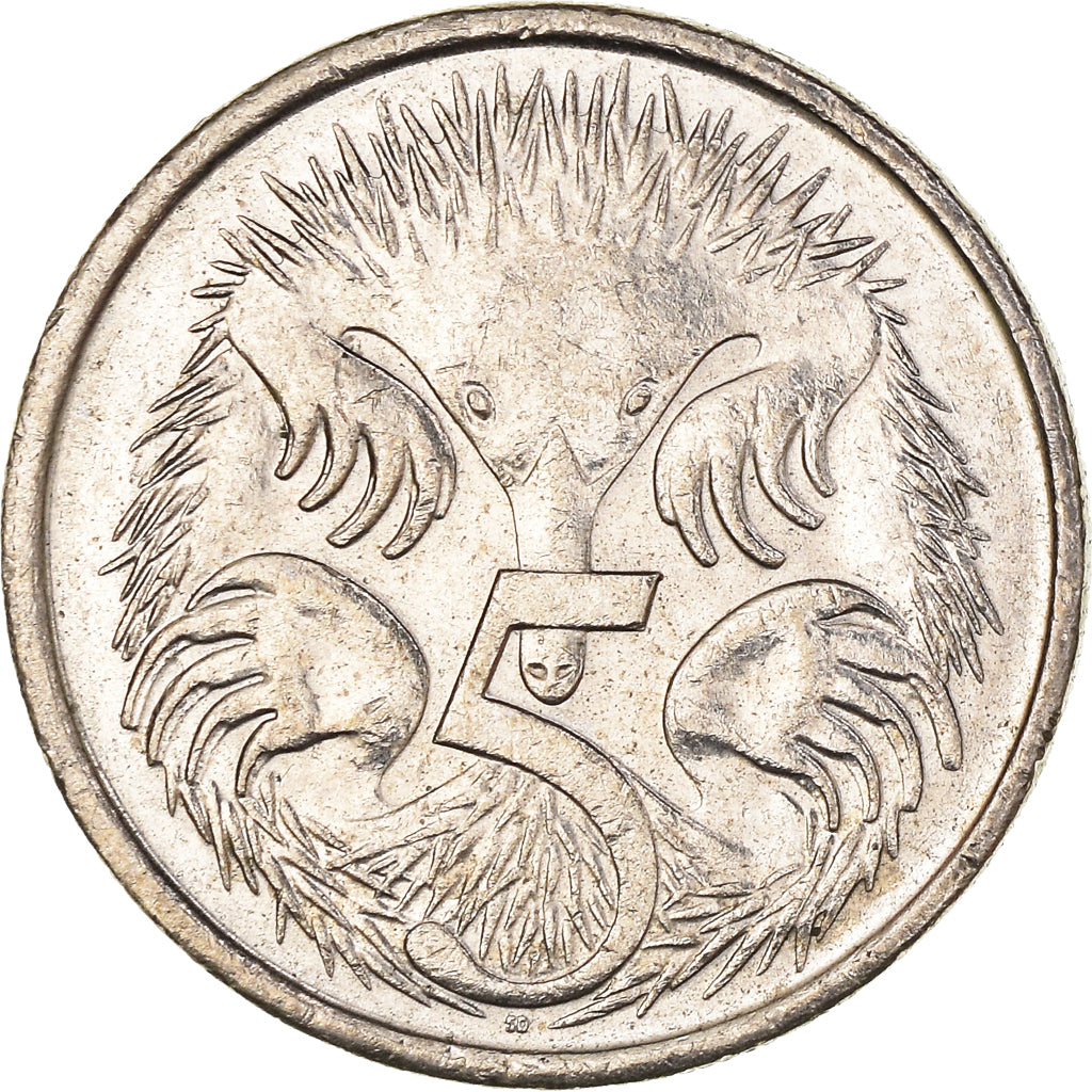 Moneda, Australia, 5 Cents, 2008