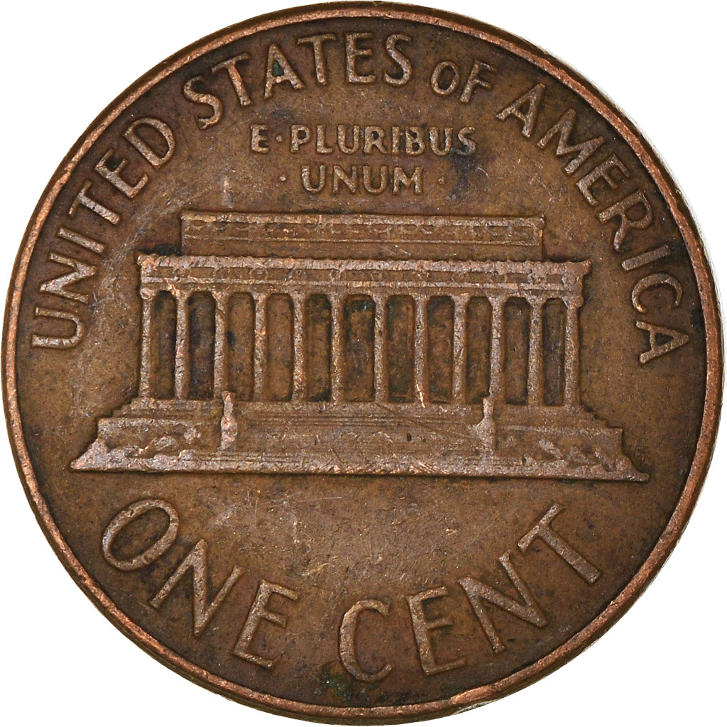 Monnaie, États-Unis, Cent, 1962