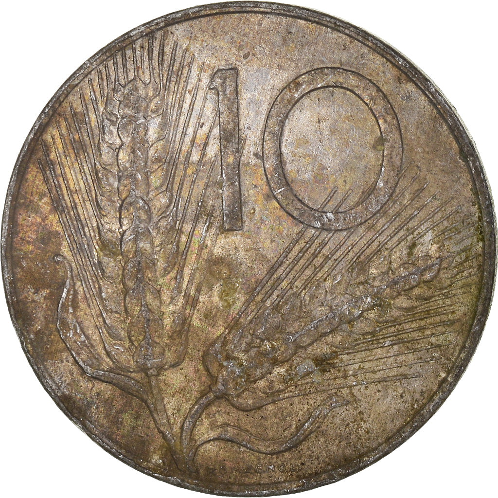 Moeda, Itália, 10 Lire, 1981