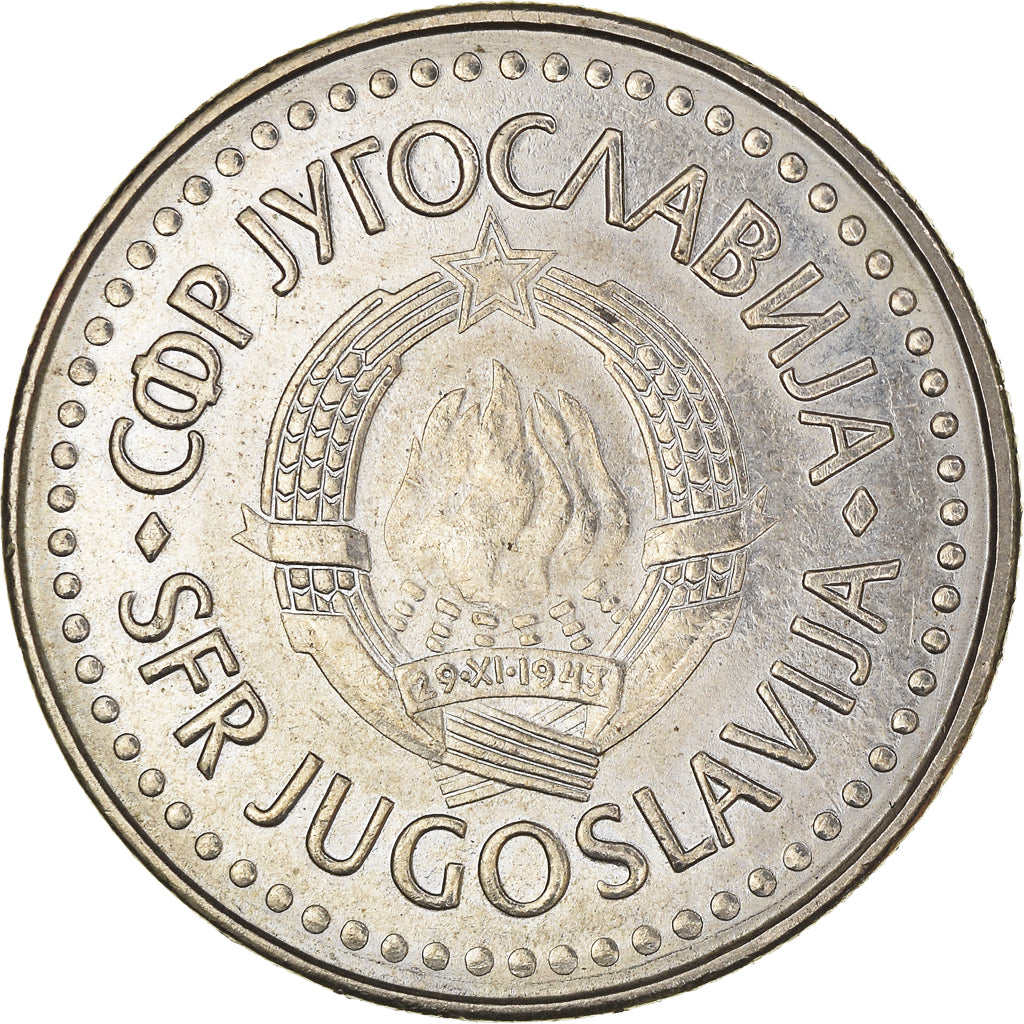 Coin, Yugoslavia, 100 Dinara, 1985