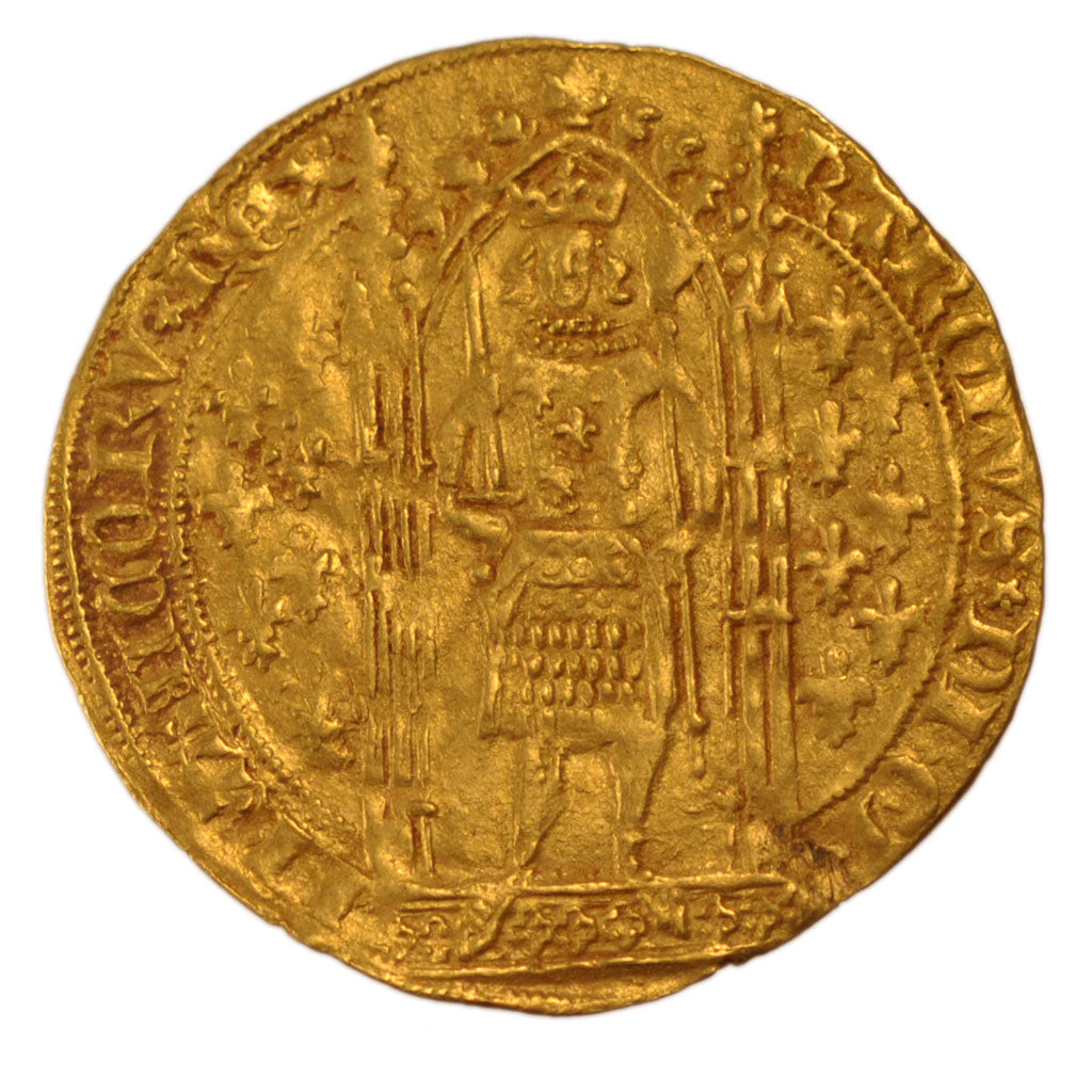FRANCE, Franc à pied, 1365, VF(30-35), Gold, Duplessy #360, 3.76