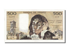 France, 500 Francs, 500 F 1968-1993 ''Pascal'', 1974, KM #156c, 1974-12-05,...