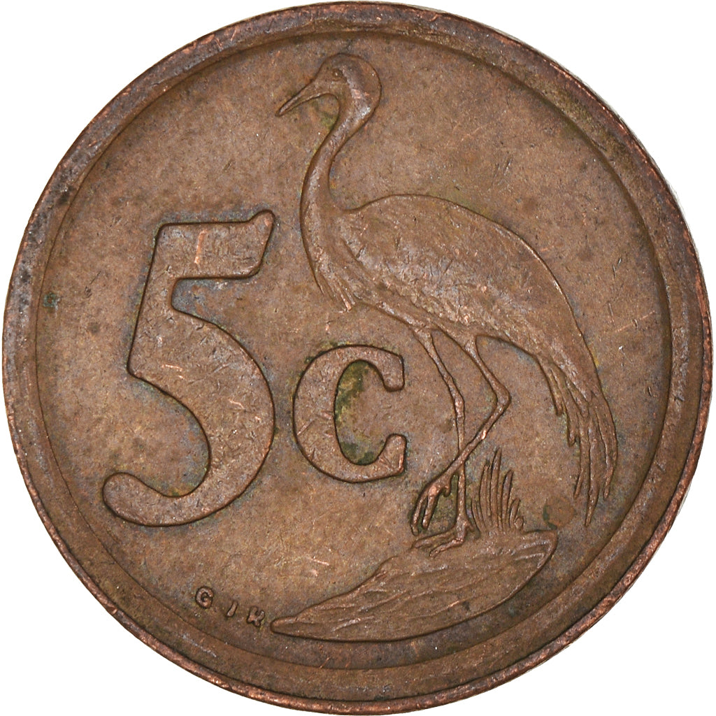 Münze, Südafrika, 5 Cents, 1991