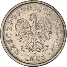 Monnaie, Pologne, 50 Groszy, 1991