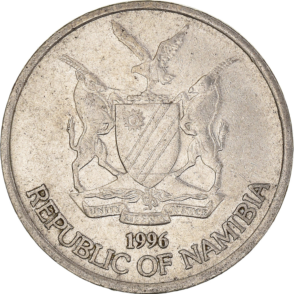 Monnaie, Namibie, 10 Cents, 1996