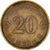 Coin, Latvia, 20 Santimu, 2007
