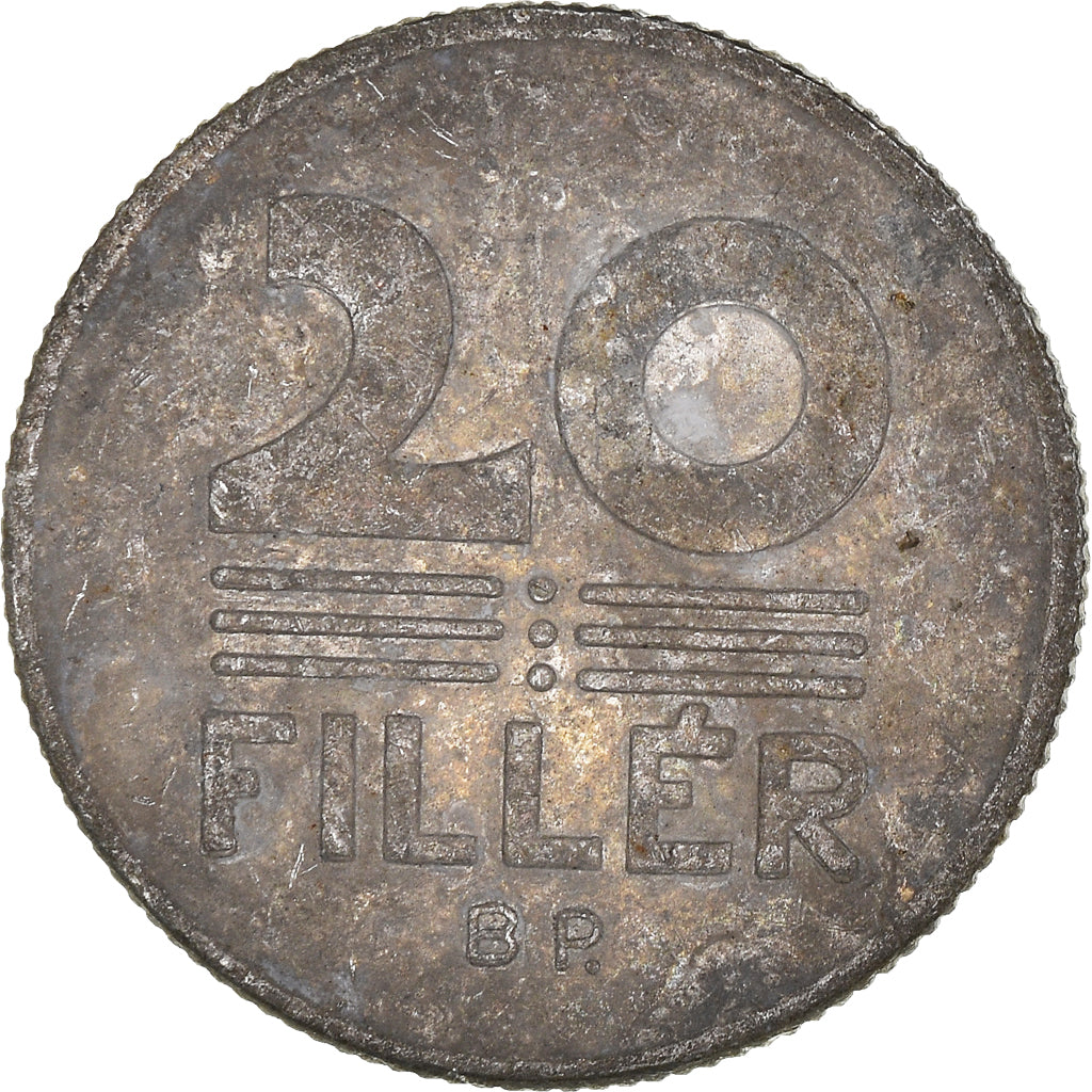 Moneta, Ungheria, 20 Fillér, 1974