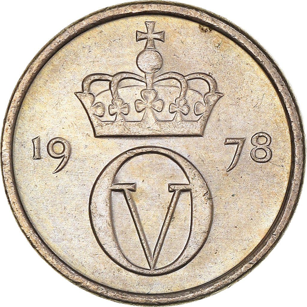 Moneda, Noruega, 10 Öre, 1978
