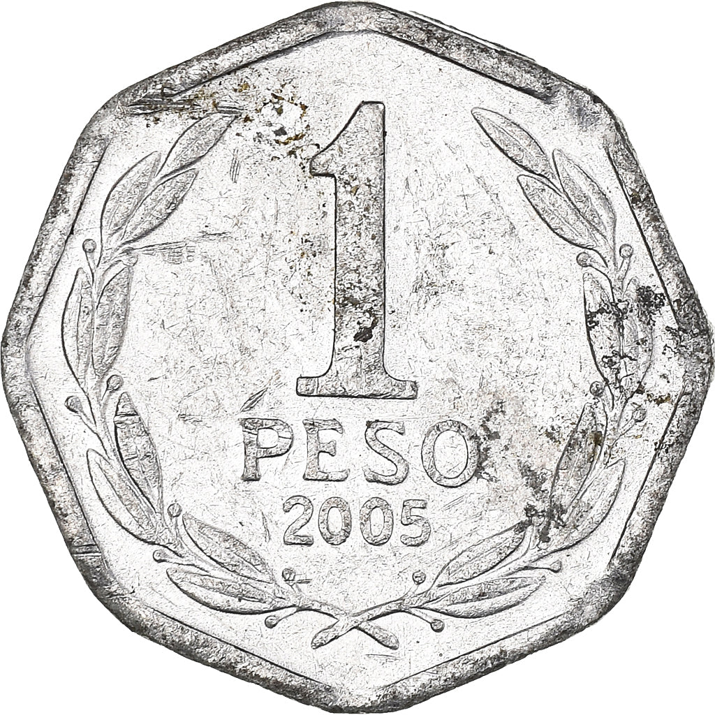 Monnaie, Chili, Peso, 2005
