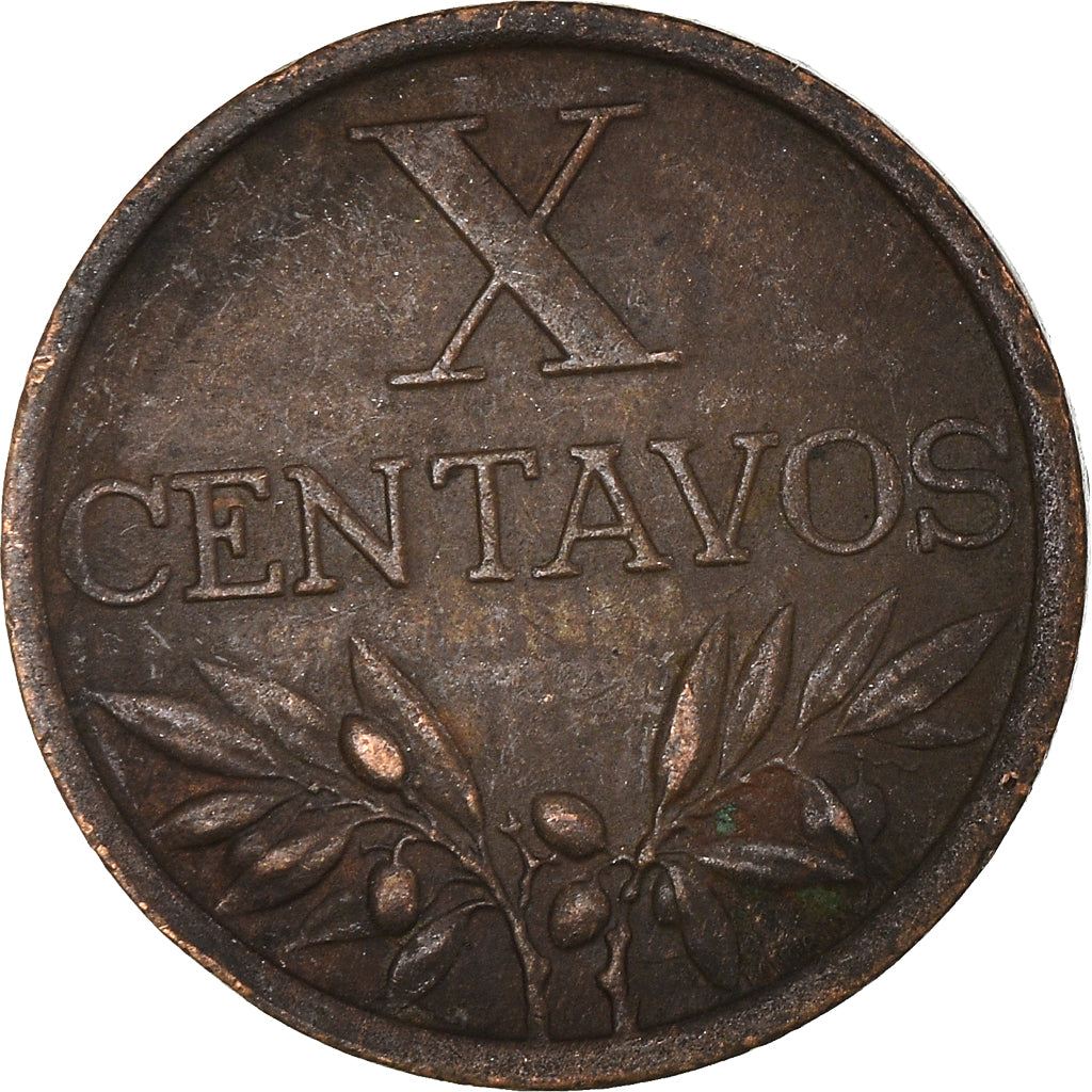Munten, Portugal, 10 Centavos, 1965
