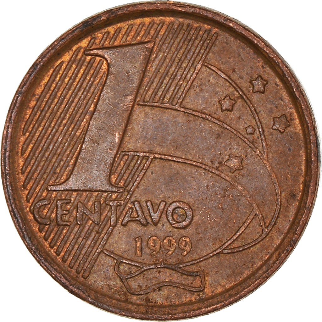 Coin, Brazil, Centavo, 1999