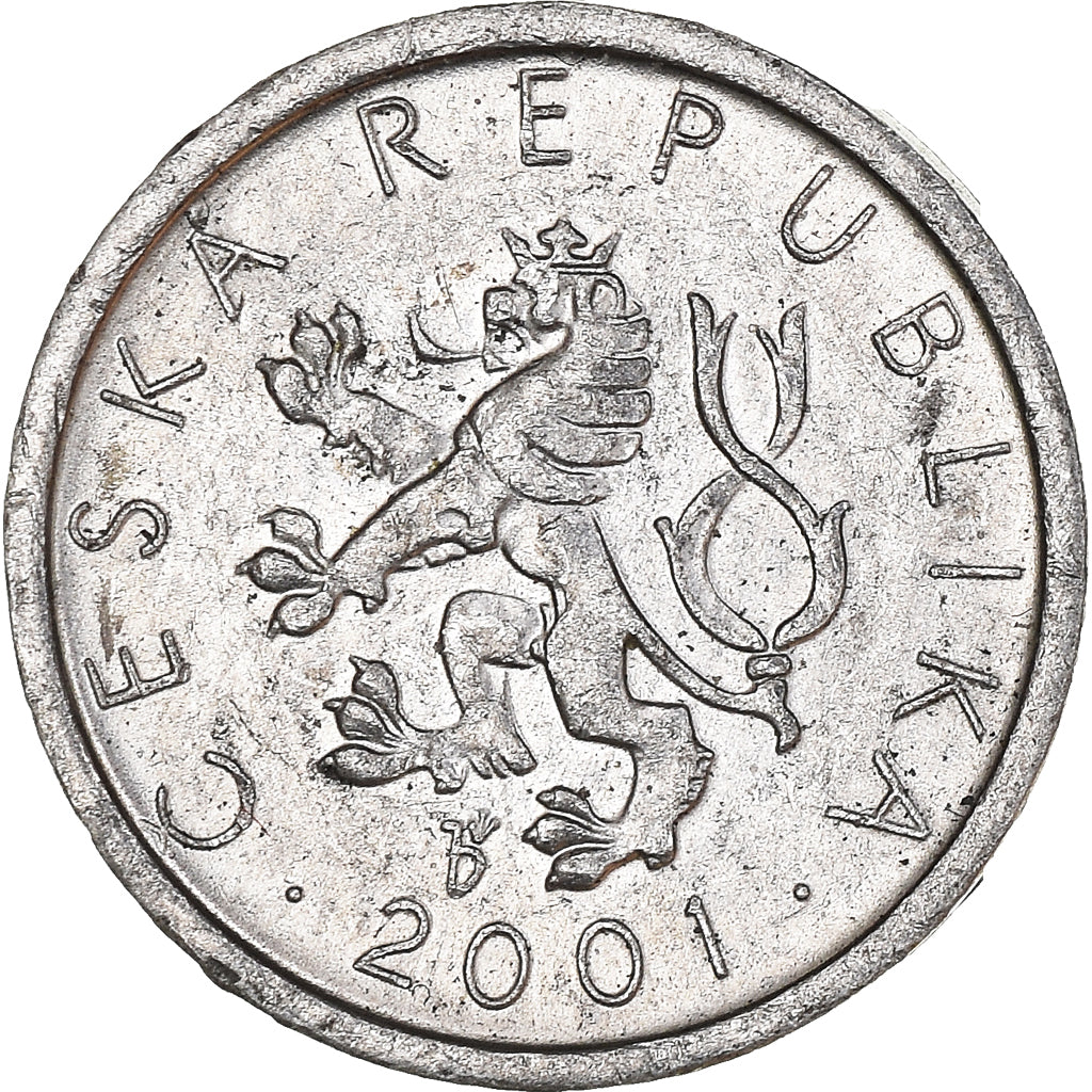 Coin, Czech Republic, 10 Haleru, 2001