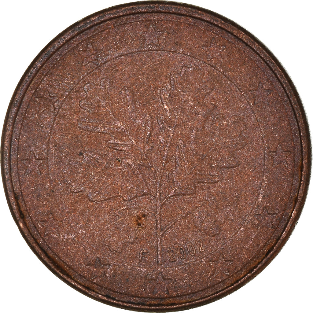 Moneta, Niemcy, 5 Euro Cent, 2002