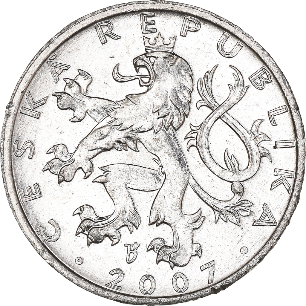 Coin, Czech Republic, 50 Haleru, 2007