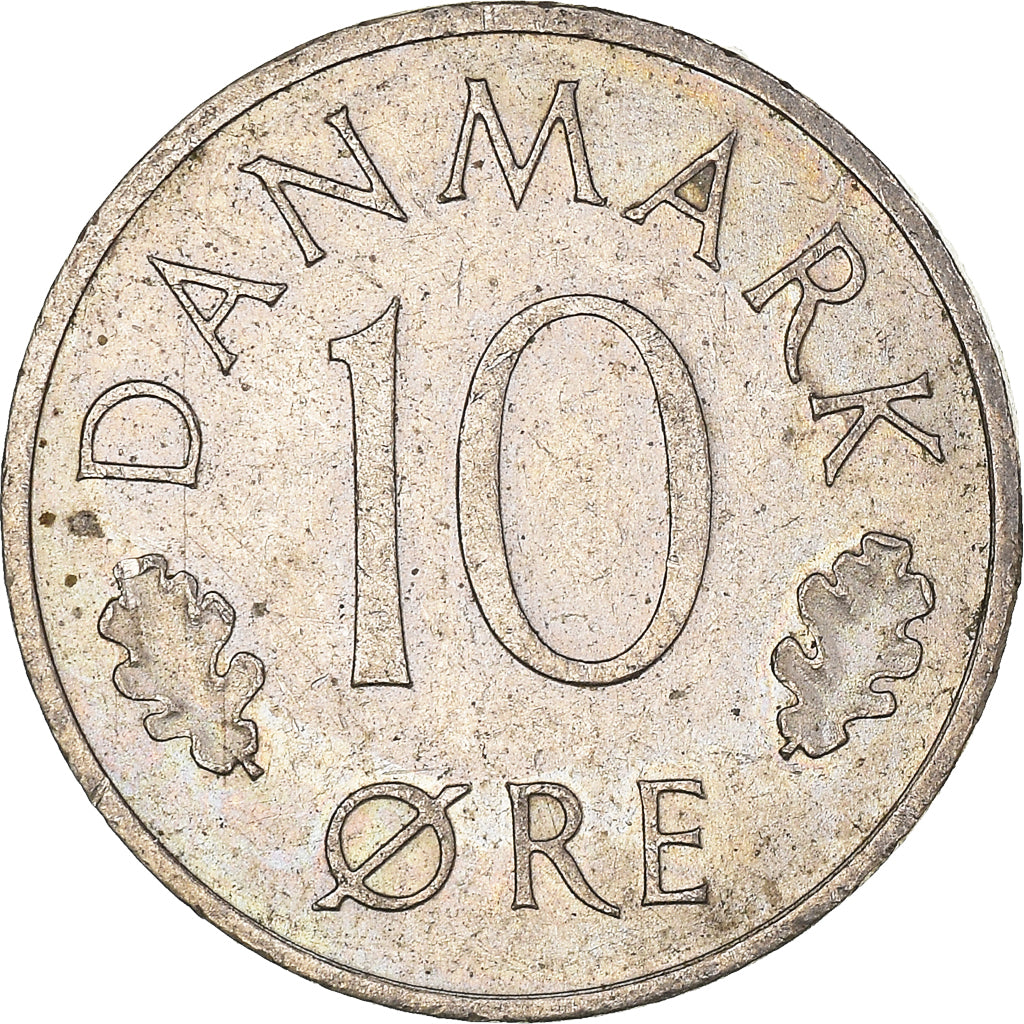 Coin, Denmark, 10 Öre, 1973