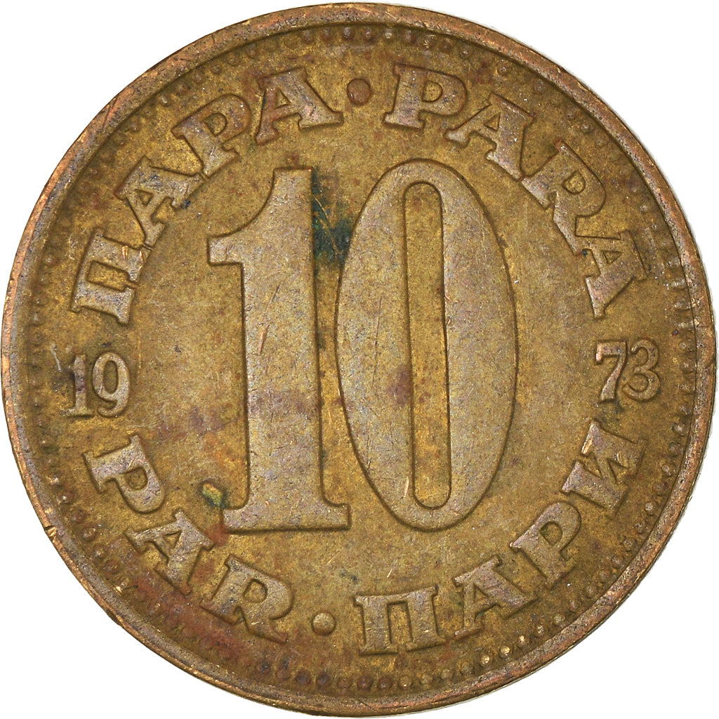 Moneta, Iugoslavia, 10 Para, 1973