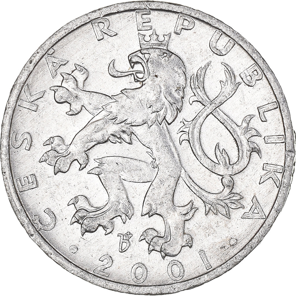 Coin, Czech Republic, 50 Haleru, 2001