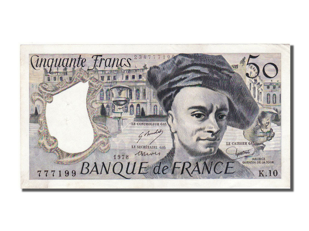 50 Francs Type Quentin de La Tour